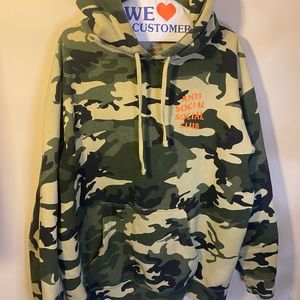 Anti Social Social Club camo hoodie.